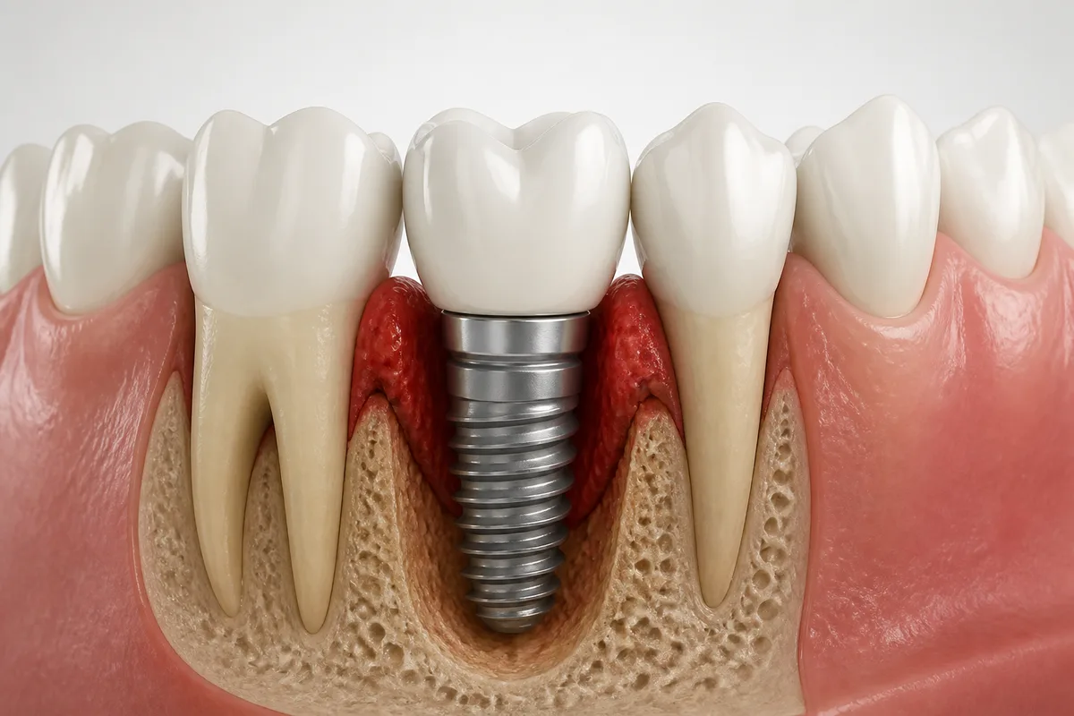 Why Implants Fail — and How Peri-Implantitis Is Treated